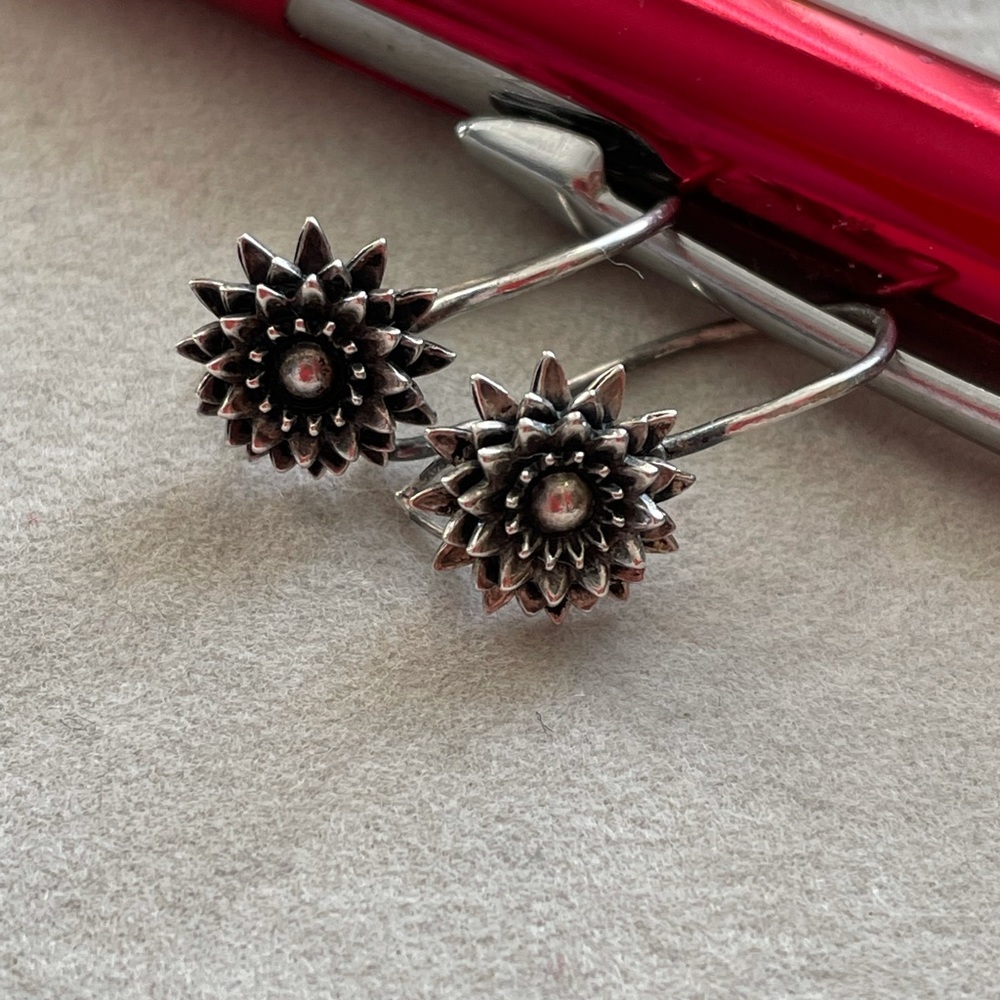 925 fine silver earrings